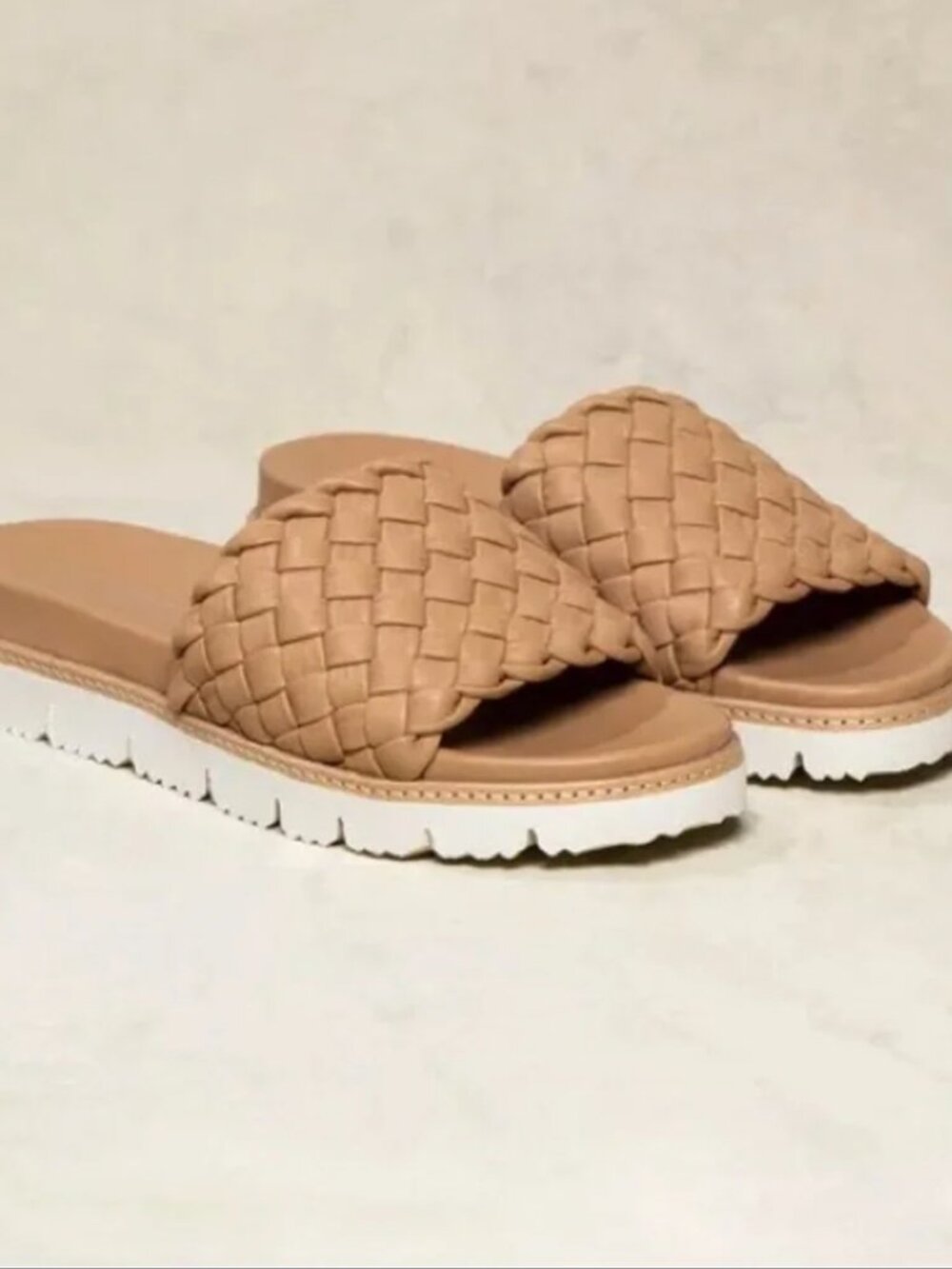 M. Gemi Tessuti Woven Leather Sandals Slip On / EU 38.5 / US Womens 8